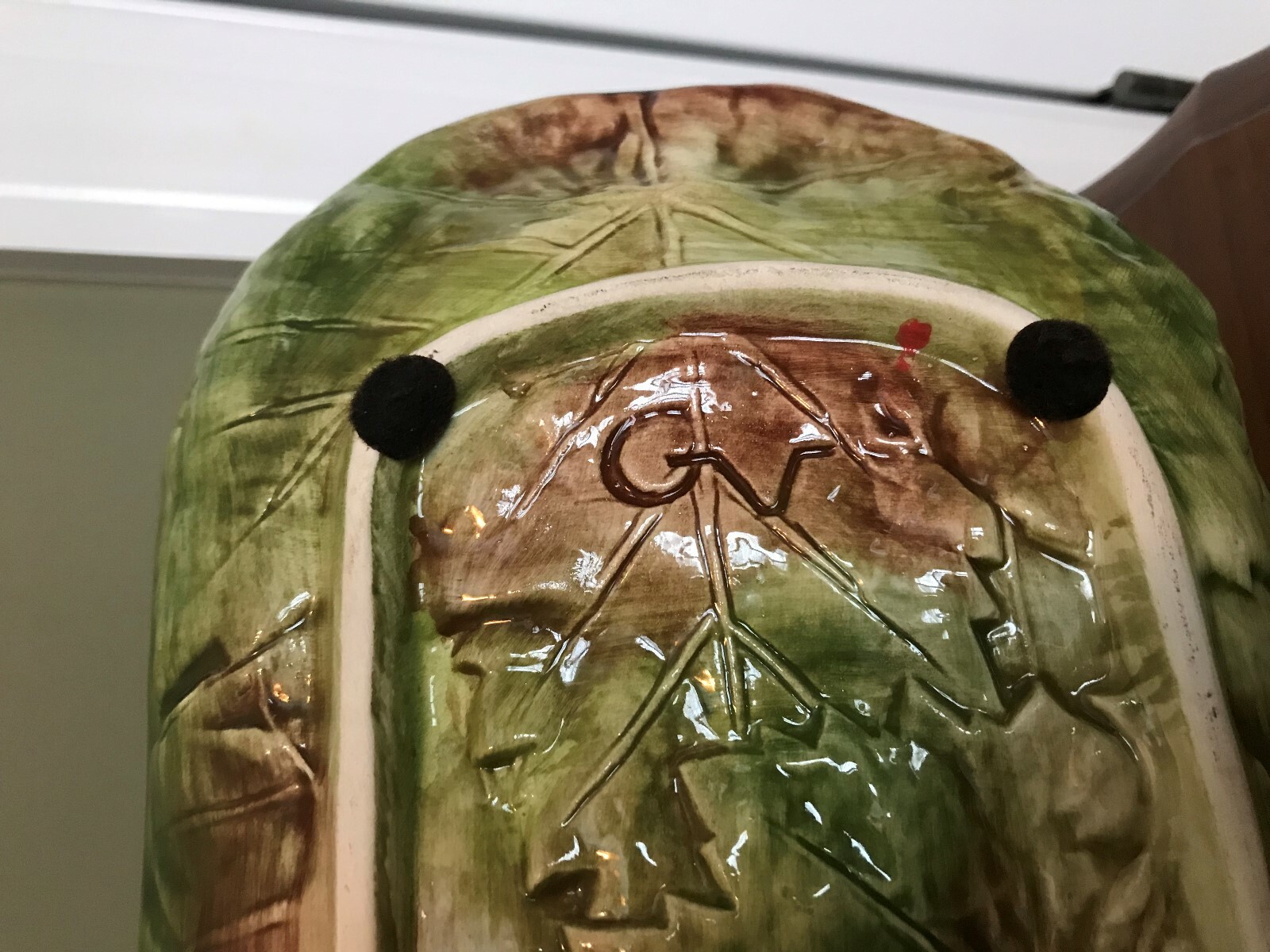 J. Willfred Decorative Platter and 4 Plates, Made in Portugal