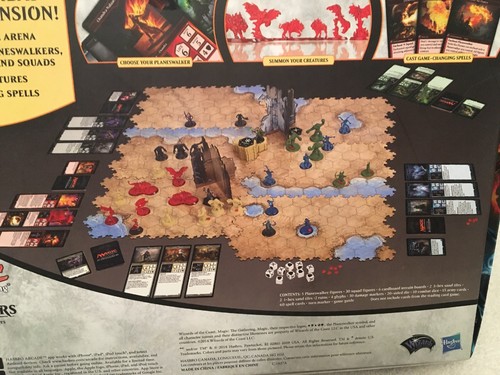 Magic The Gathering Arena of the Planeswalkers Tactical Board Game 3-D Arena