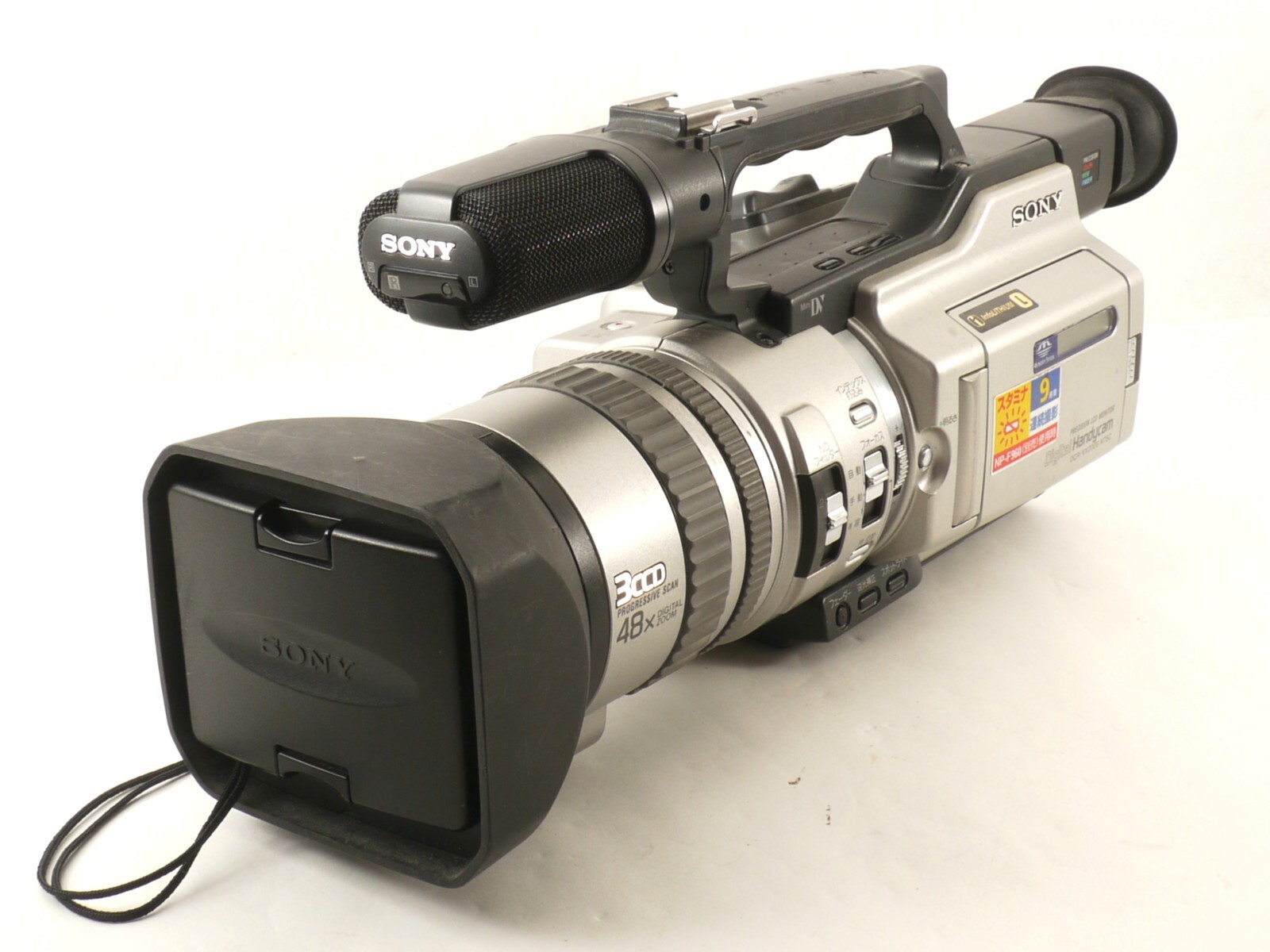 Sony DCR-VX2000 Camcorder silver 3CCD Mini DV Body Working Sony DCR-VX2000 Camcorder silver 3CCD Mini DV Body Working