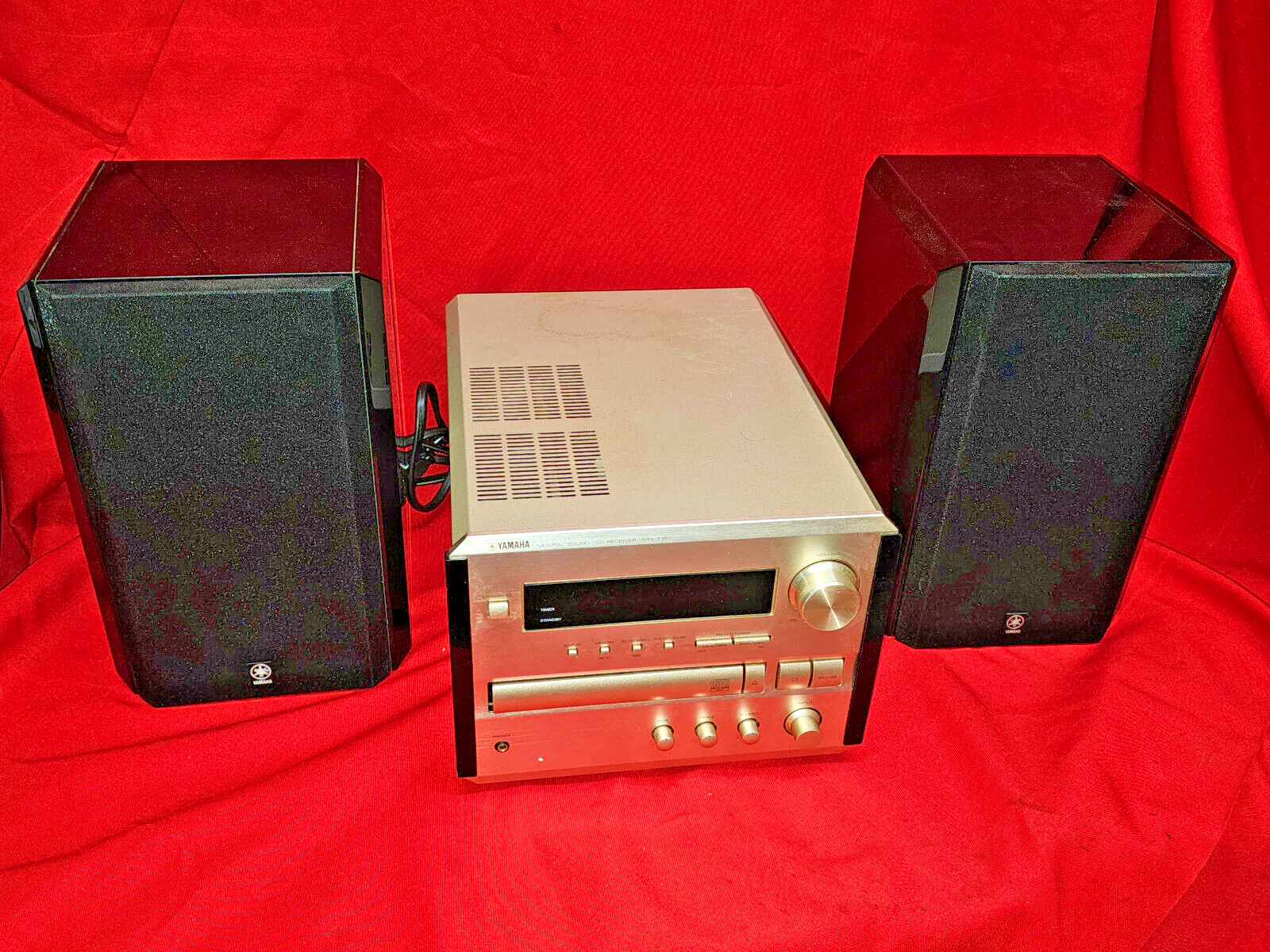 YAMAHA CRX-E150 MINI HIFI STEREO SYSTEM WITH SPEAKERS | eBay