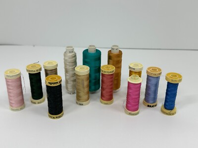 14 Spools Sulky Rayon Shiny 40wt Decorative Machine Embroidery Thread Light Use