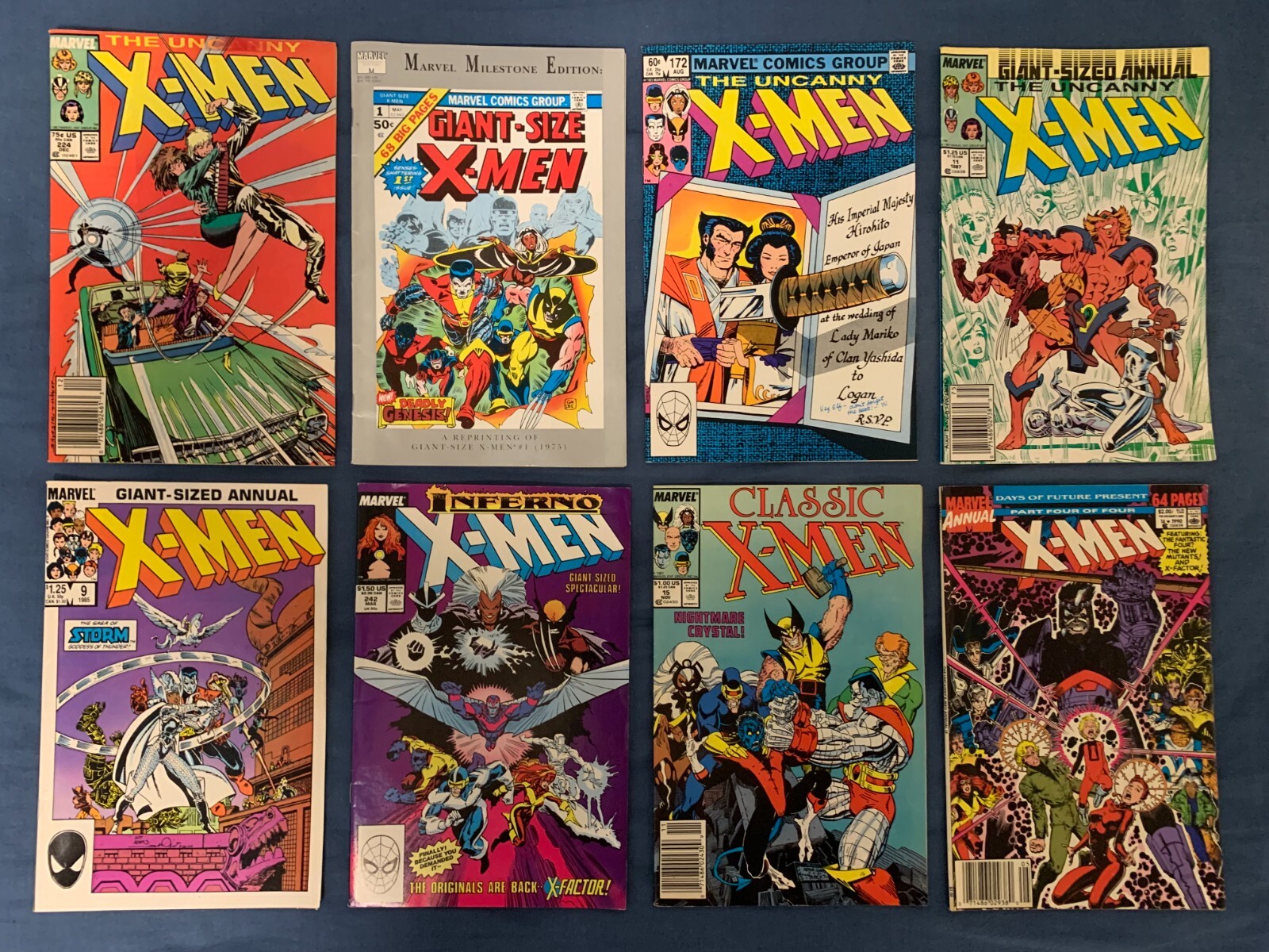 X-men 80s ヴィンテージ洋書アメコミ70s-80sマーベMARVEL4冊 54 Vintage Marvel Comic books: X-MEN(80s-90s) | eBay