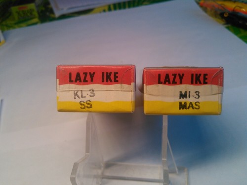 2 Kautzky Lazy Ikes new in boxes.  Excellent
