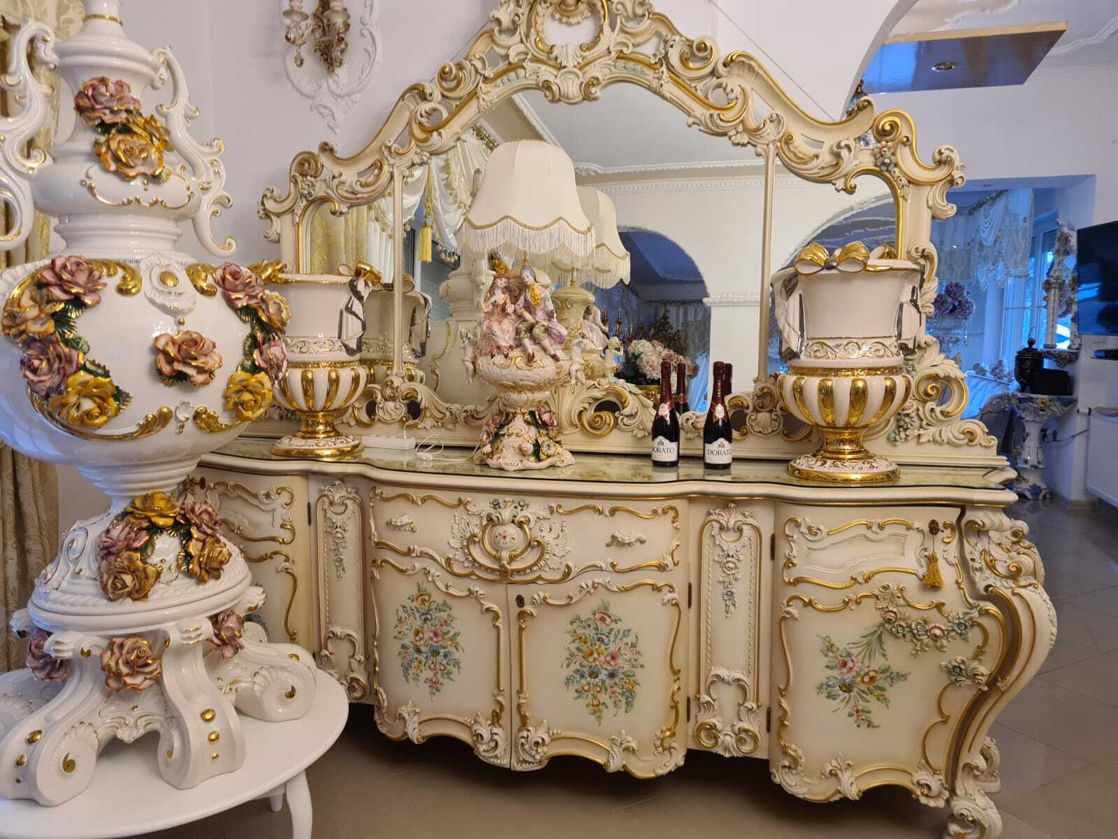 SILIK ITALY ORIGINAL SILIK BAROQUE STYLE DINING ROOM SIDEBOARD MINERVA S17