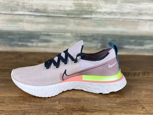 NIKE NIKE W REACT INFINITY RUN FLYKNIT PRM GRAU BUNT CU0430-500 DAMEN SNEAKER NEU