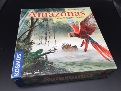 Amazonas Aufbruch ins grüne Paradies Kosmos Spiel Rare Top Zustand