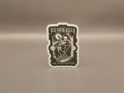 Ice Nine Kills Stickers, Heavy Metal Decals, The Silver Scream, Metalcore, INK