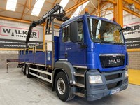 MAN TGS 26.360, 6X2 26 TONNE DRAWBAR SPEC BRICK GRAB - 2014 - DG64 VNO