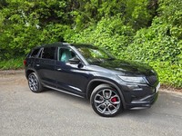 2020 SKODA KODIAQ 2.0 BiTDI 239 VRS 4X4 DSG EURO6 7SEATS BLACK 1 OWNER EX POLICE