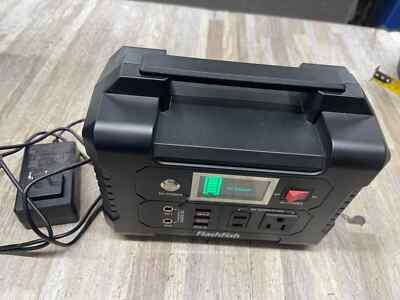 FlashFish 200W Portable Power Station,  Solar Generator with 110V AC Out E200