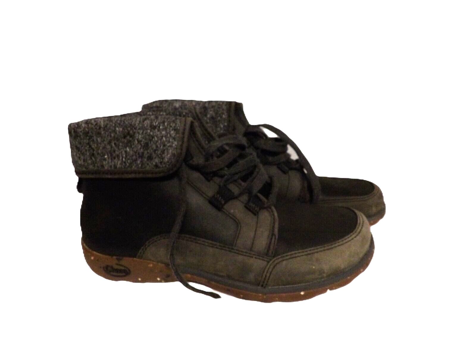 Chaco Barbary Chukka Boots Women's Black Gray JCH199800 Sz Chaco Barbary Chukka Boots Women's Black Gray JCH199800 Sz