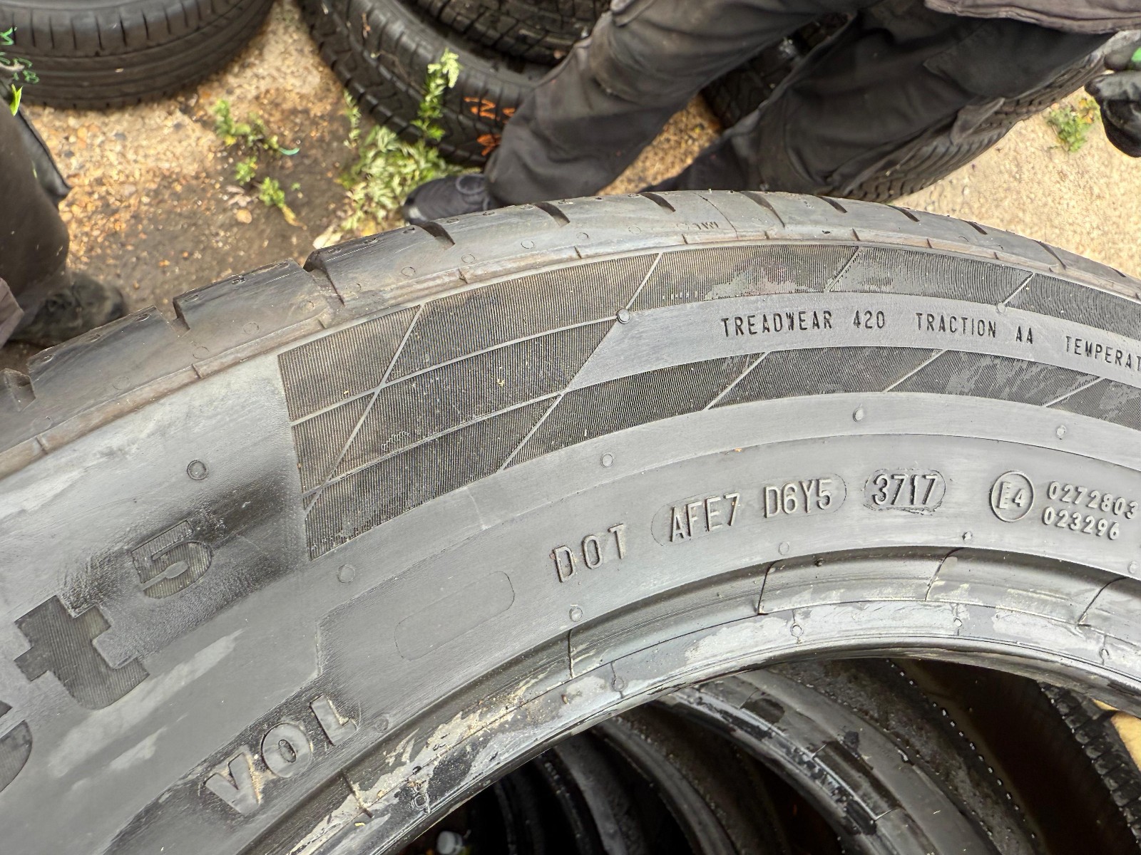 New 235 55 19 Continental, CSC 5, XL, VOL, 105V, x1 Tyre (F1_tyres) YD149