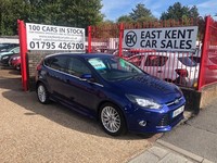 2014 Ford Focus 1.0T EcoBoost Zetec Hatchback 5dr Petrol Manual Euro 5 (s/s)