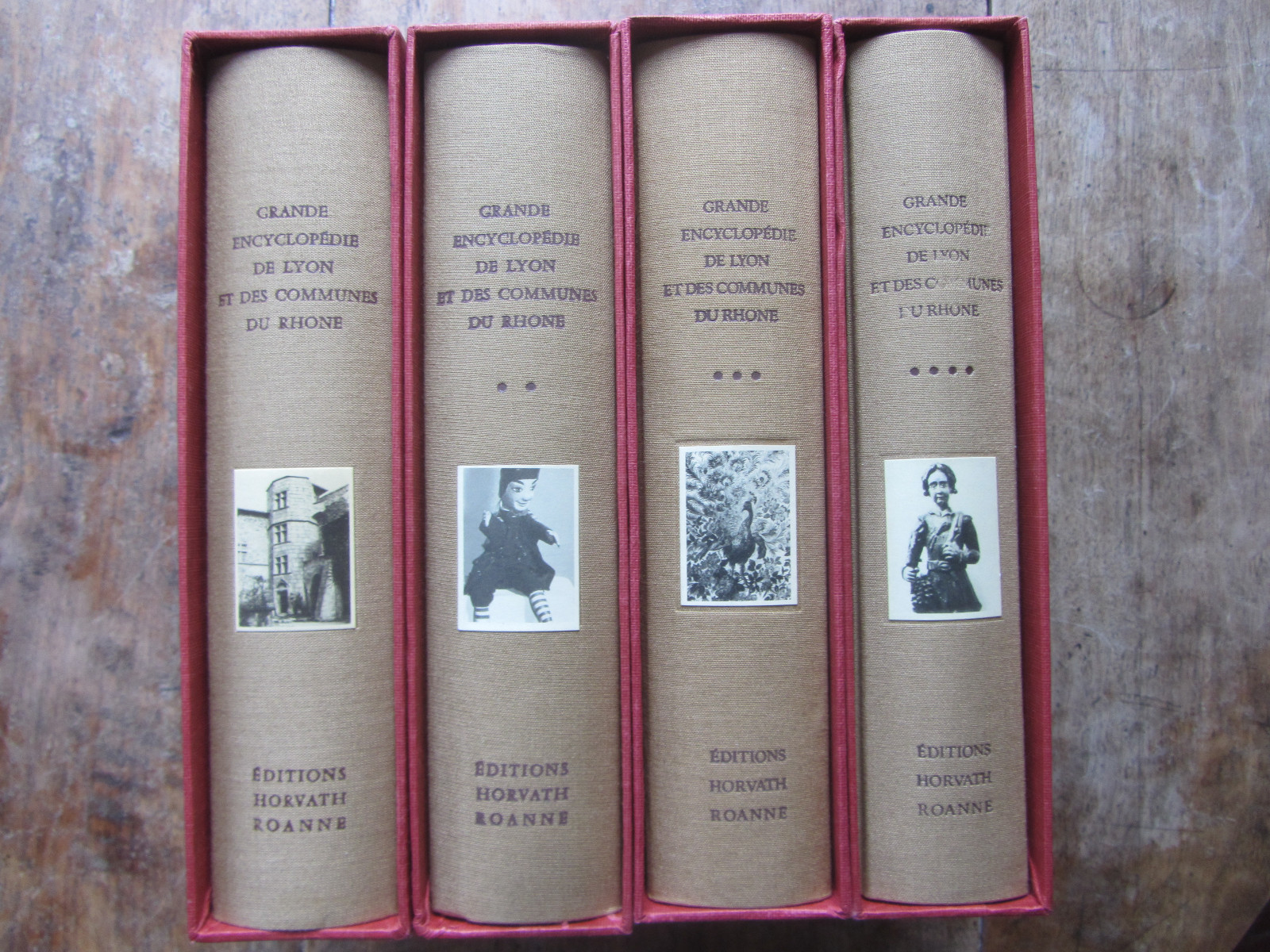 Image Grande Encyclopédie de Lyon et des communes du Rhône, 4 vol., A. Pelletier, 1980 Image Grande Encyclopédie de Lyon et des communes du Rhône, 4 vol., A. Pelletier, 1980