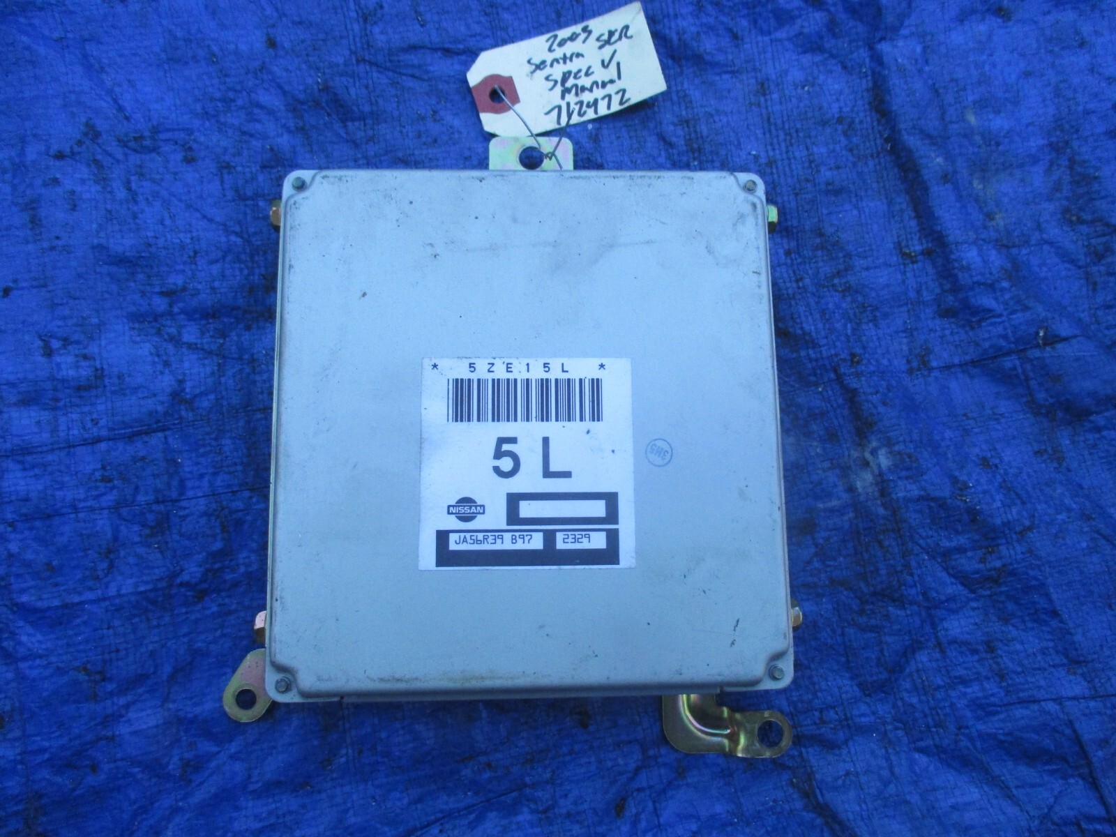 2002 Nissan Sentra SER Spec V 2.5 engine computer ECM JA56R39 B97