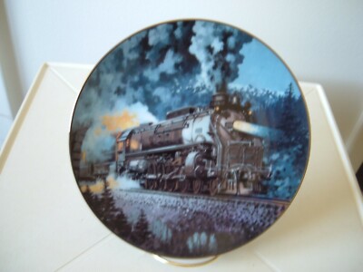 Bradford   Knowles   The Overland Limited   steam train