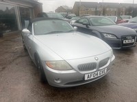 2004 BMW Z4 2004 3.0i SE 2dr Auto CONVERRTIBLE SILVER FULL LEATHER LOTS OF HISTO