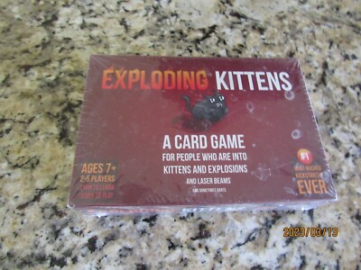 Exploding Kittens Card Game - New  - Sealed - 2015