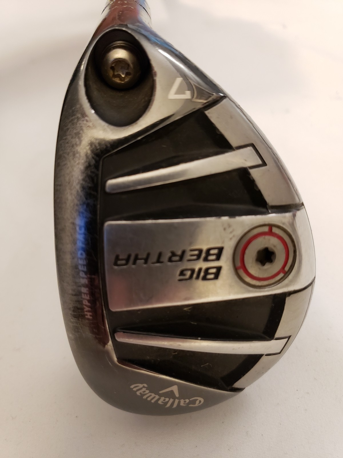 Used Callaway Big Bertha OS - 7 Hybrid 31* - Recoil ES 460 F2 Senior - 2016