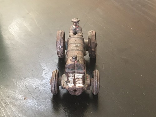 Vintage Cast Iron Tractor