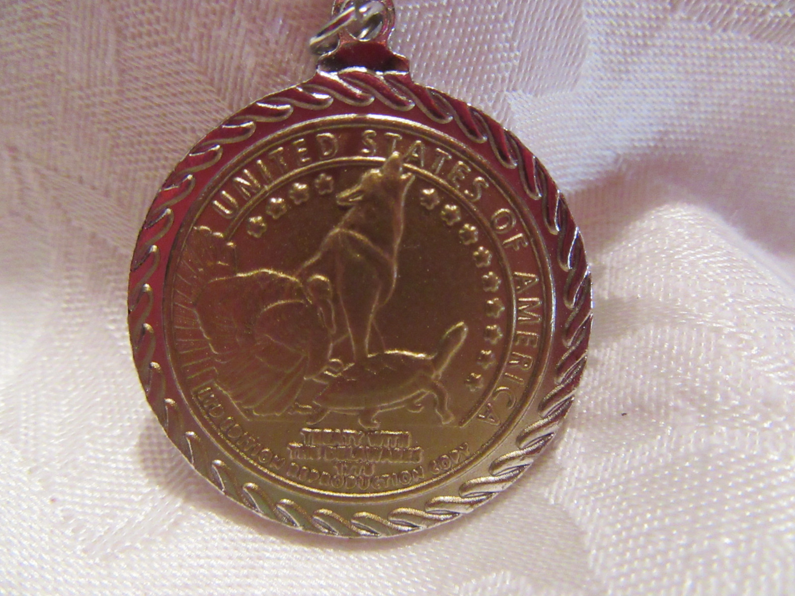 American Indian Relief Council Sacagawea 2014 Pendent Necklace