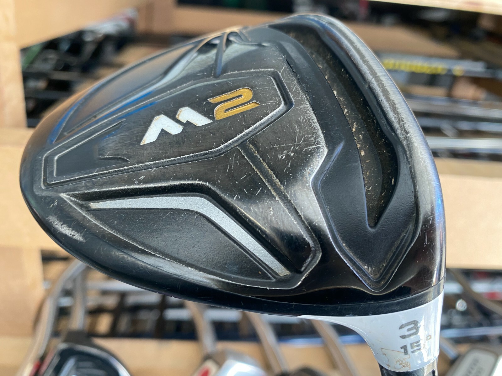 【名器】TaylorMade M2 　3W 15° Taylormade M2 ​​Fairway Wood 3W 15 Sr Flex 43.25 Inch | eBay