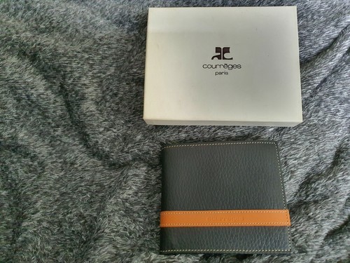 NOS NEW VINTAGE COURREGES PARIS CALF LEATHER