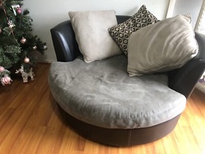 Swivel lounge chair Harvey Norman | Sofas | Gumtree Australia Camden