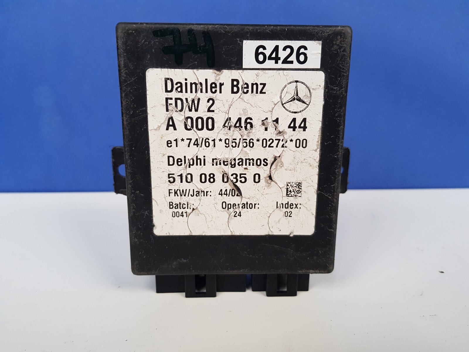 Mercedes Benz A0004461144 A 000 446 11 44 Electric Control