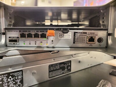 Dell 0770D8 Powervault MD3200i MD3220i iSCSI 6Gb SAS Controller E02M MD32 770D8
