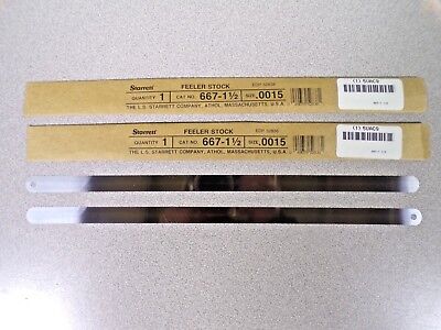 Feeler Stock Roll High C... Long x 1//2 Inch Wide SPI 0.0015 Inch Thick x 25 Ft
