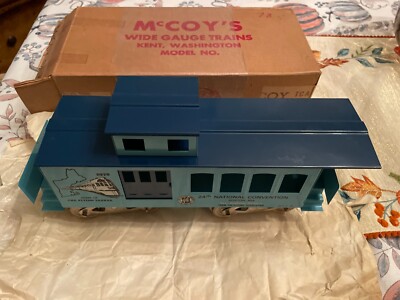 McCoy 1978 Blue 24th Annual Convention Caboose (Sealed) Standard Gauge