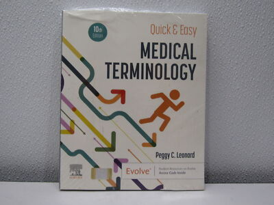 Quick & Easy Medical Terminology 10E Paperback By Peggy C. Leonard