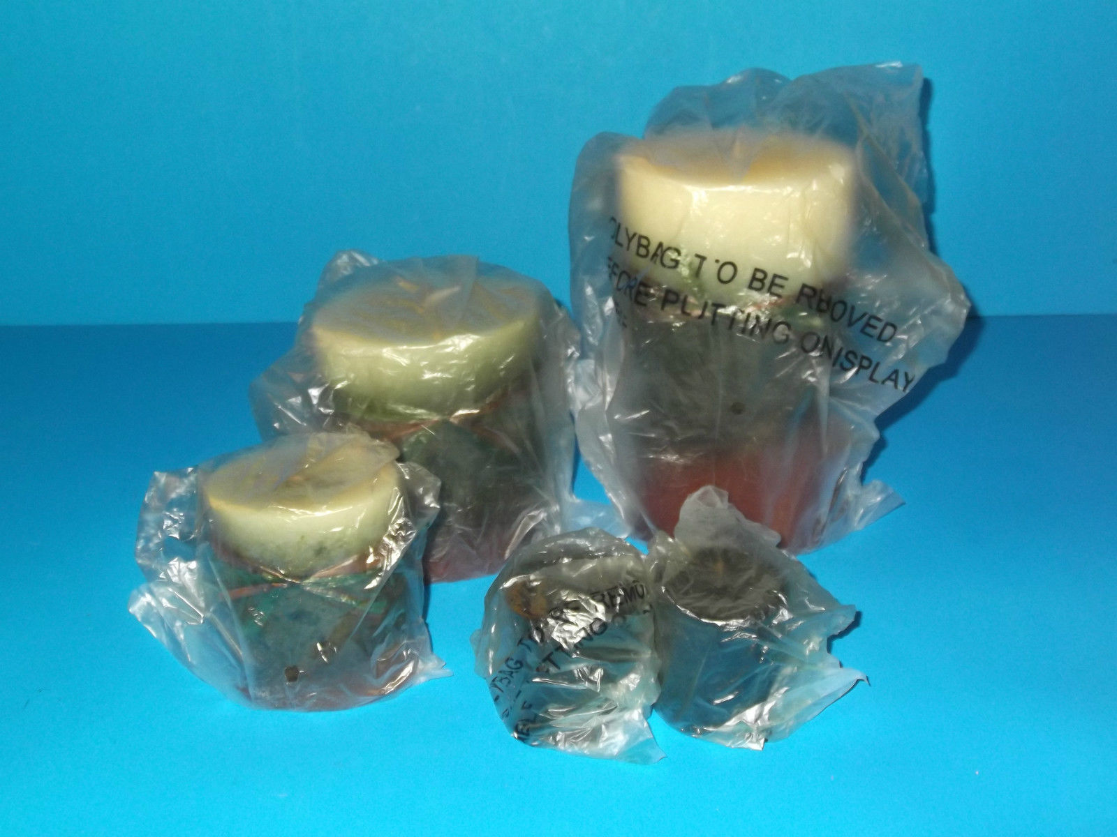 Life Accents Vanilla Cream Apple Peel Chestnut Candle Set, New