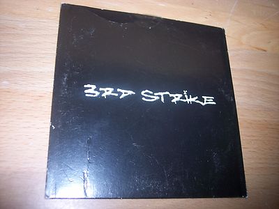 2002 3rd Strike Sampler PROMO CD