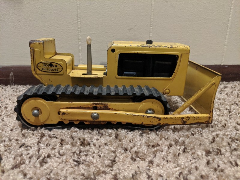 vintage tonka bulldozer