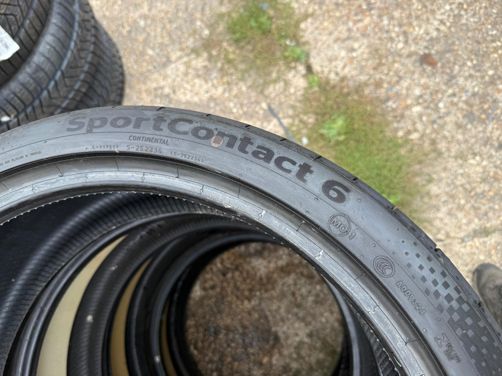 255 35 21 Continental, SC 6, MO1, XL, 98Y, x1 Single Tyre 6.5mm (F1_tyres) YD140