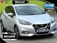2017 Nissan Micra 0.9 IG-T N-Connecta 5dr HATCHBACK Petrol Manual