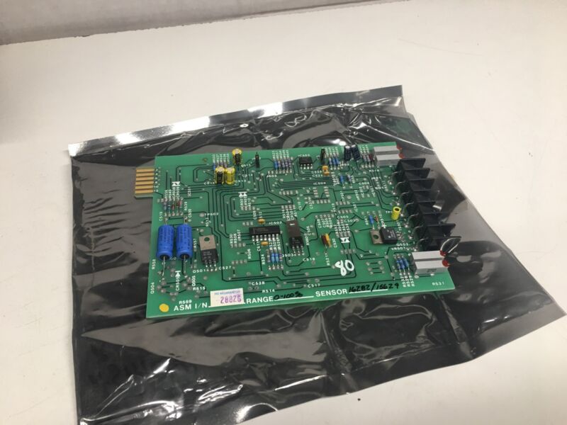 IRD Mechanalysis PCB Circuit Board ASM I/N 28826 Range O-100% Sensor 16282/15629