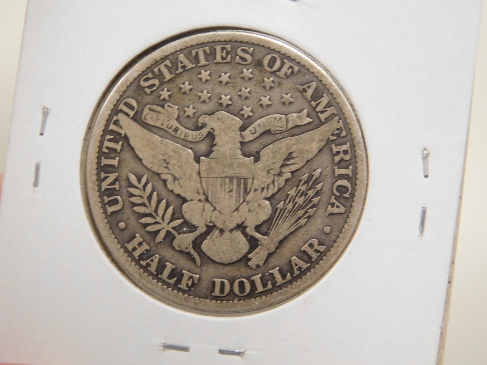 1915 Barber Half Dollar