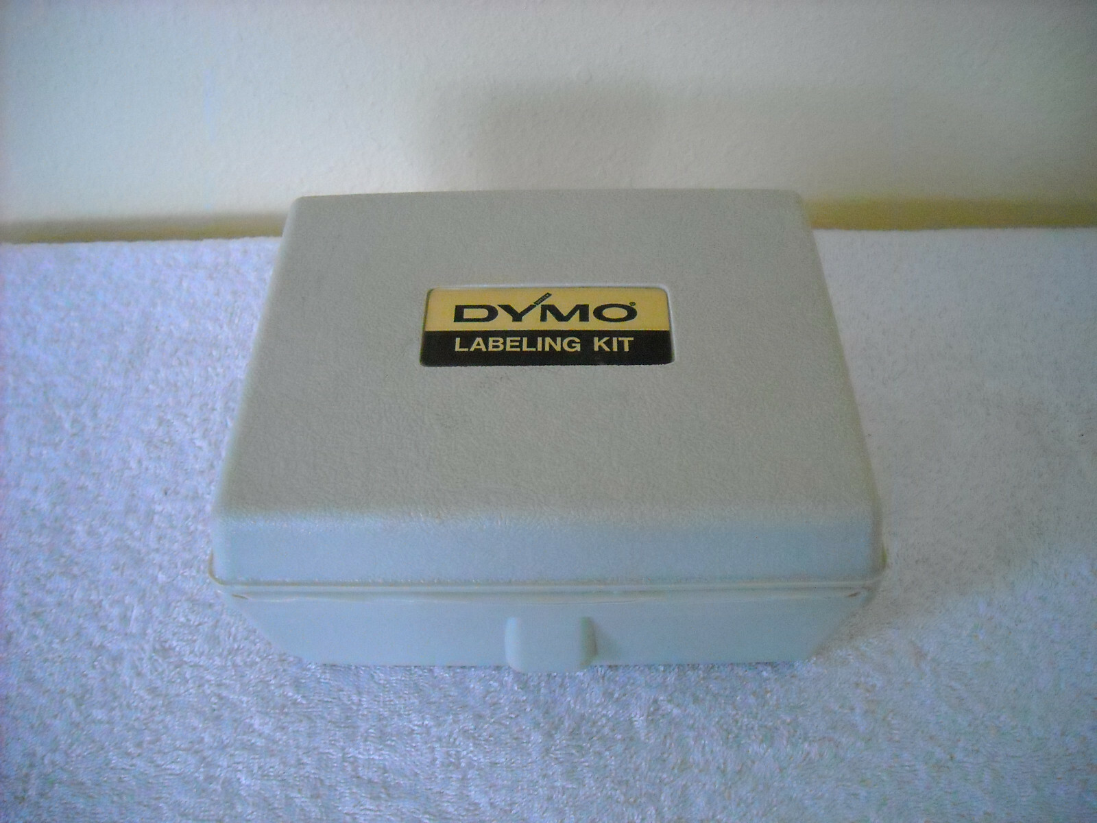 Dymo M-6 Labeling Kit Label Maker case, tape, wheels