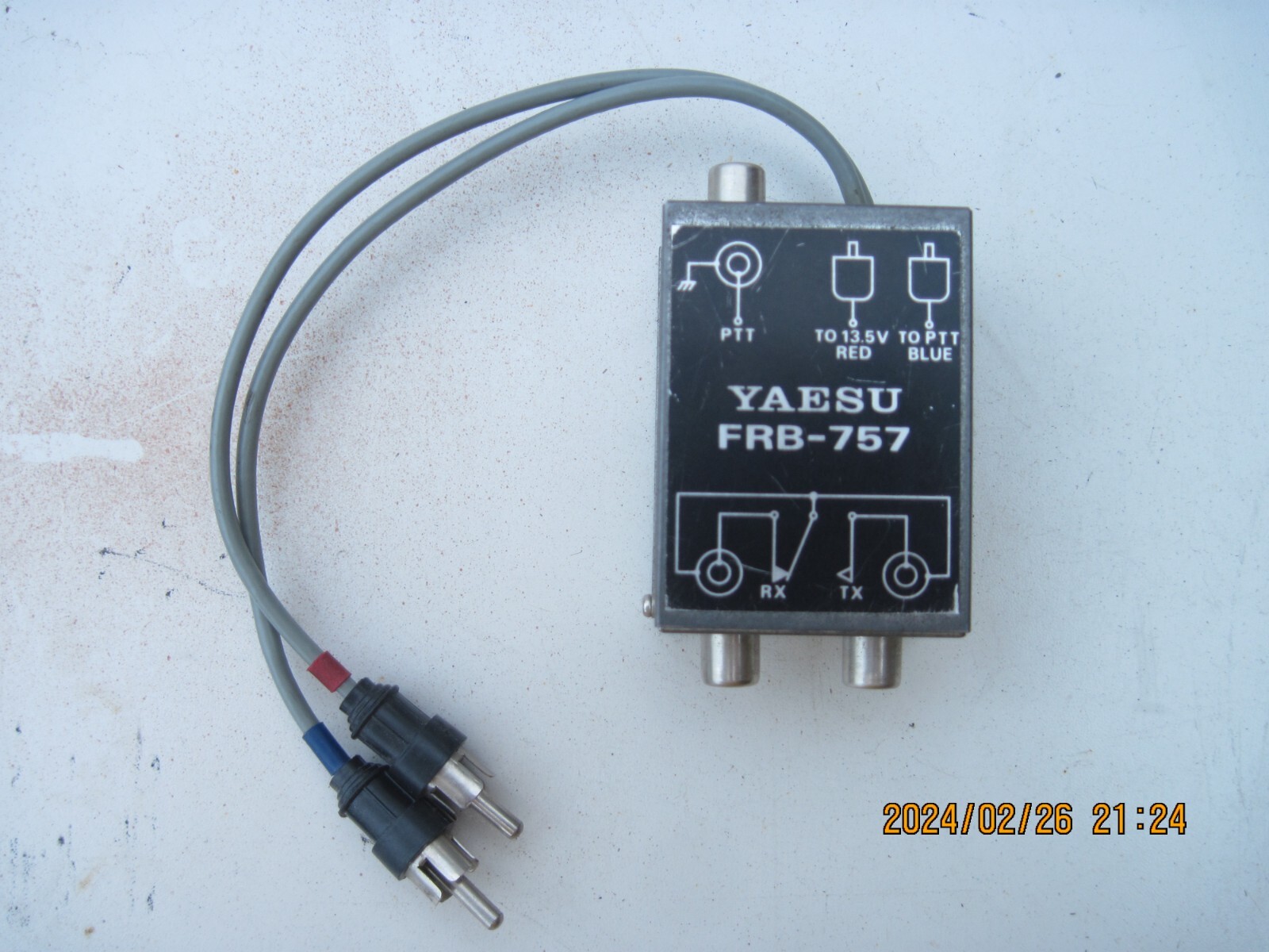 YAESU FRS-757 RELAY BOX FOR LINEAR AMPLIFIERS FT-757GX