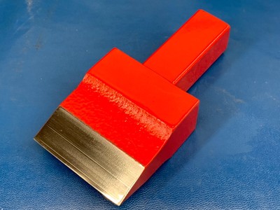 1  Hardy Shank Blacksmith Anvil Bottom Hot Cut Tool from Railroad Track Steel