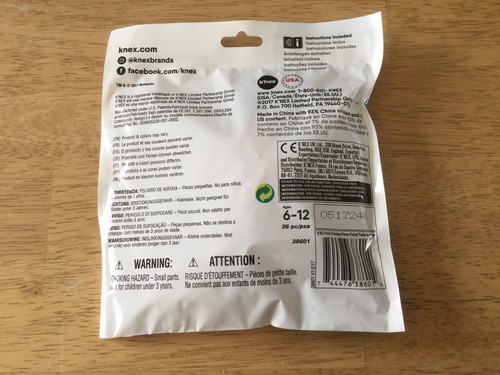 K’NEX Mario Kart Bike Building Set 26 Pieces