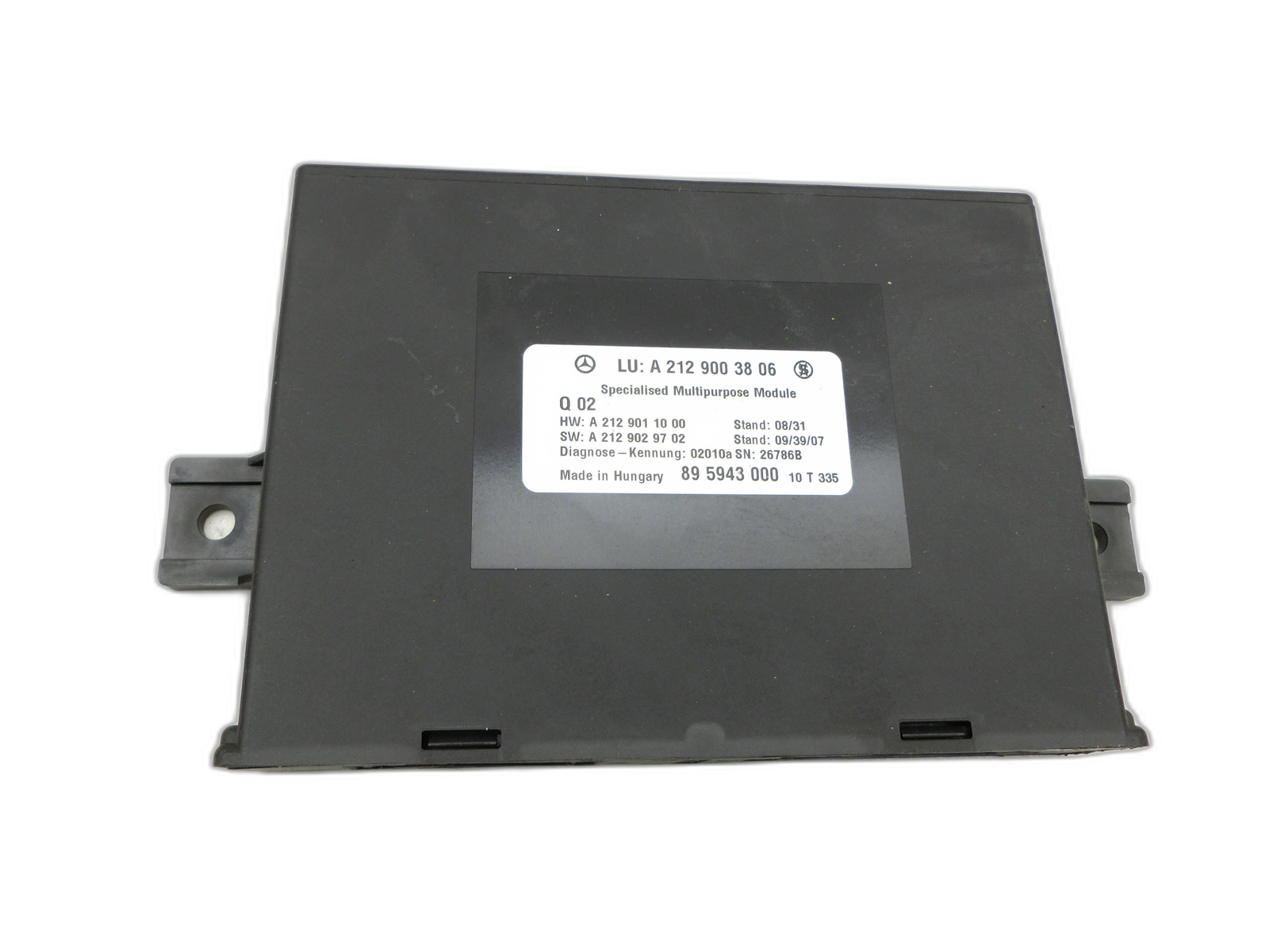 Centralina / Apparecchio controllo Multiuso modulo per Mercedes W212 S212 E200 09-13 - Bild 1