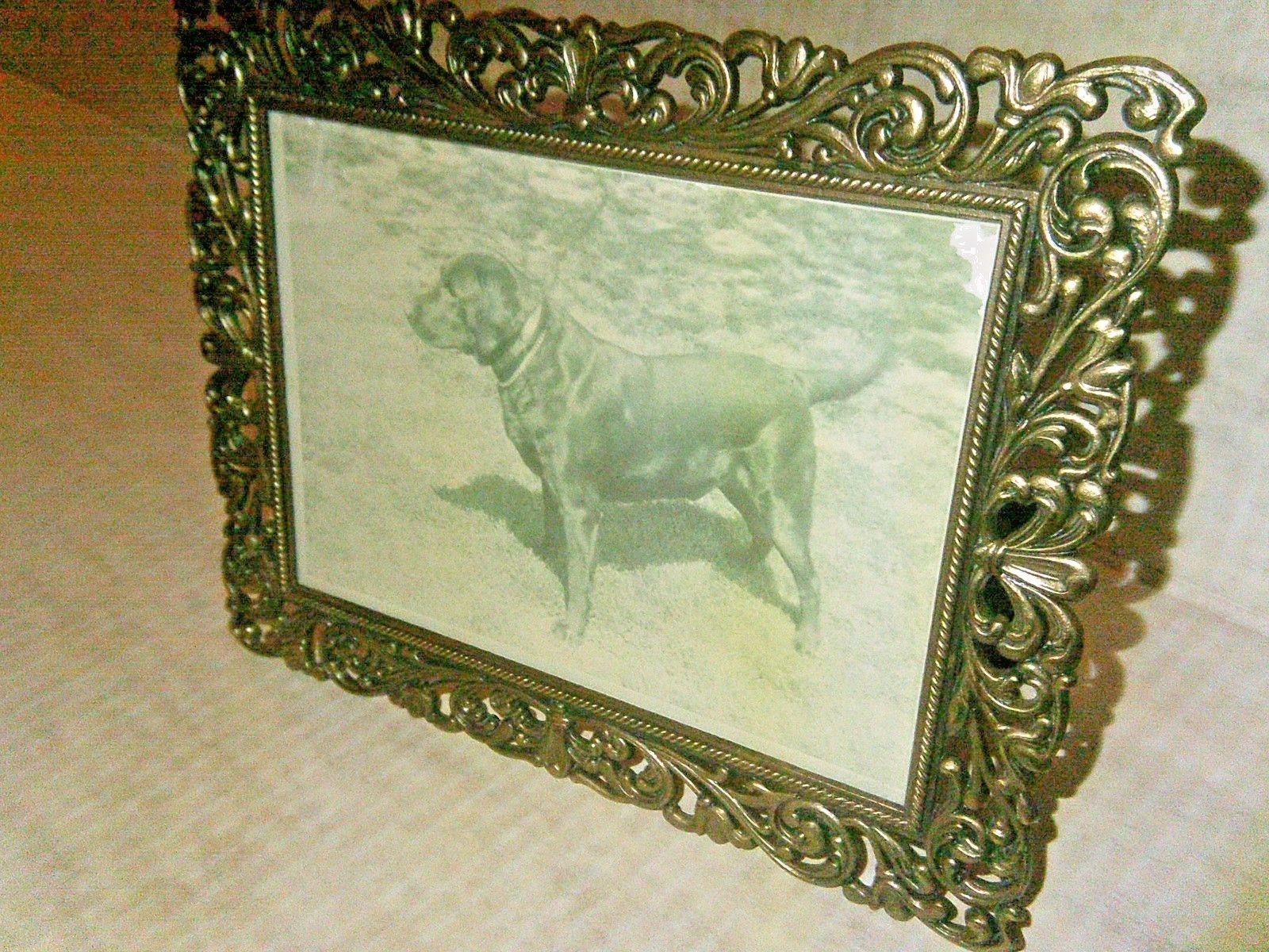 Bronze Colored Heavy 1 lb  Picture Frame  5