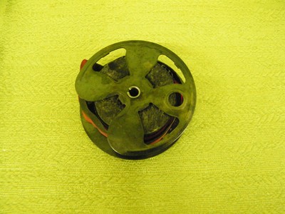 Vintage Inked Ribbons Royal Blk-Red-Med Nylon