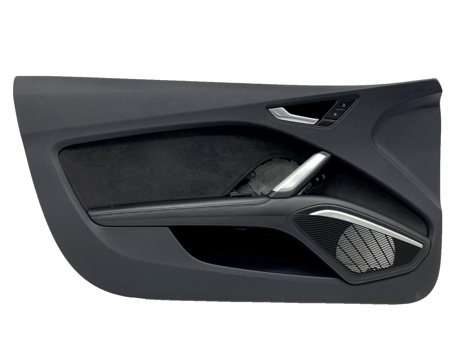 Audiアルミパネル 2016-2023 AUDI TT MK3 LEFT DRIVER SIDE BLACK LEATHER ALCANTARA
