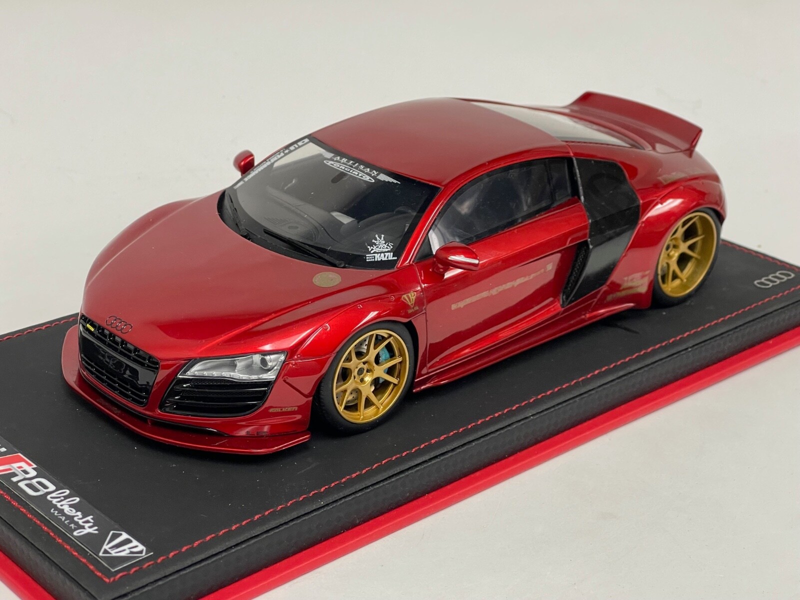 1/18 GT Spirit Audi R8 Liberty walk LBWK 2022 Candy red