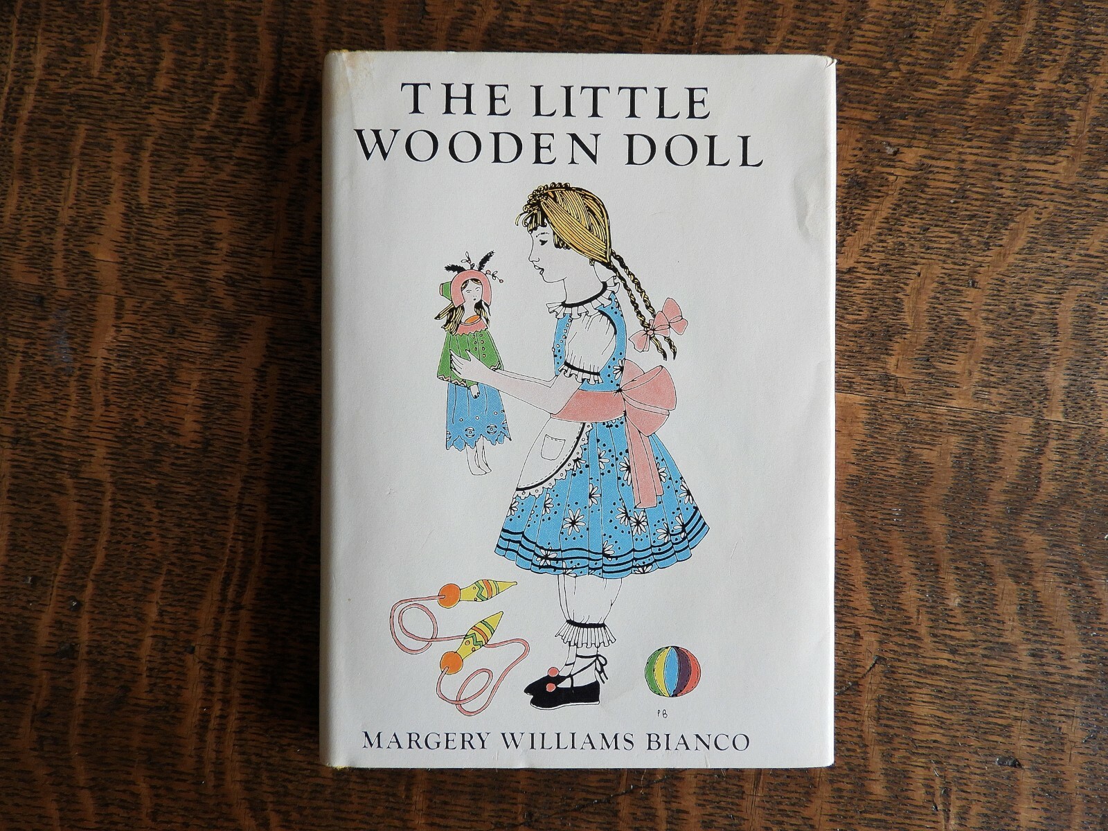 The Little Wooden Doll, Margery Bianco, 1953, Book and Doll, Excellent Condition